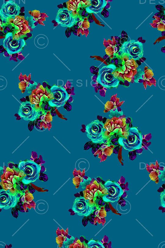 手绘印花华亿平台图片