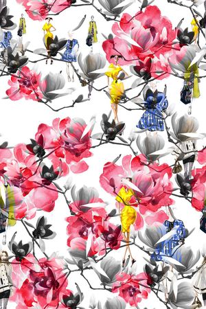 时尚印花华亿平台图片