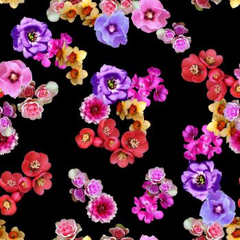 570689-时尚清爽底真花数码花卉