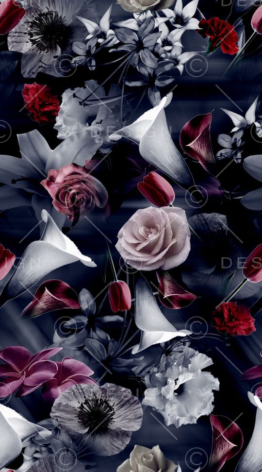 黑白印花华亿平台图片