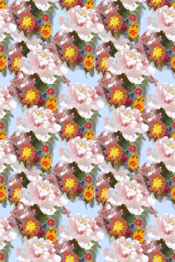 570896-cp原创手绘油画花卉