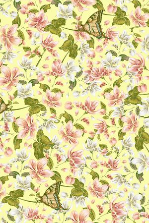 复古印花华亿平台图片