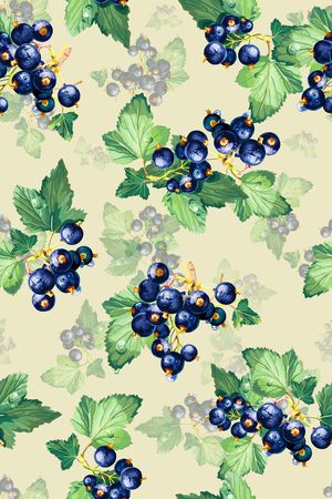 水彩画印花华亿平台图片