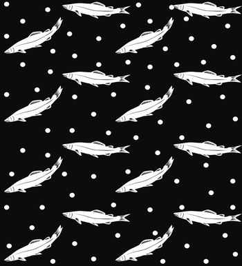 570964-黑白波普鲤鱼