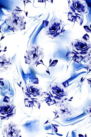 抽象印花华亿平台图片