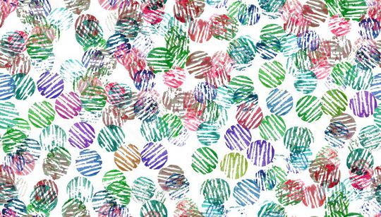 指纹大荟萃印花华亿平台图片