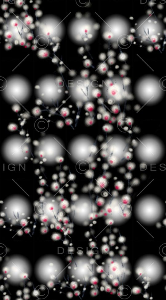 休闲时尚 抽象 水彩 朦胧 中国风 黑白简约印花华亿平台图片