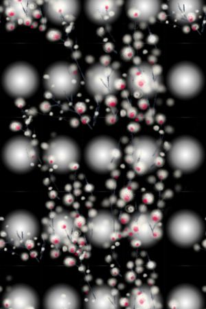 休闲时尚 抽象 水彩 朦胧 中国风 黑白简约印花华亿平台图片