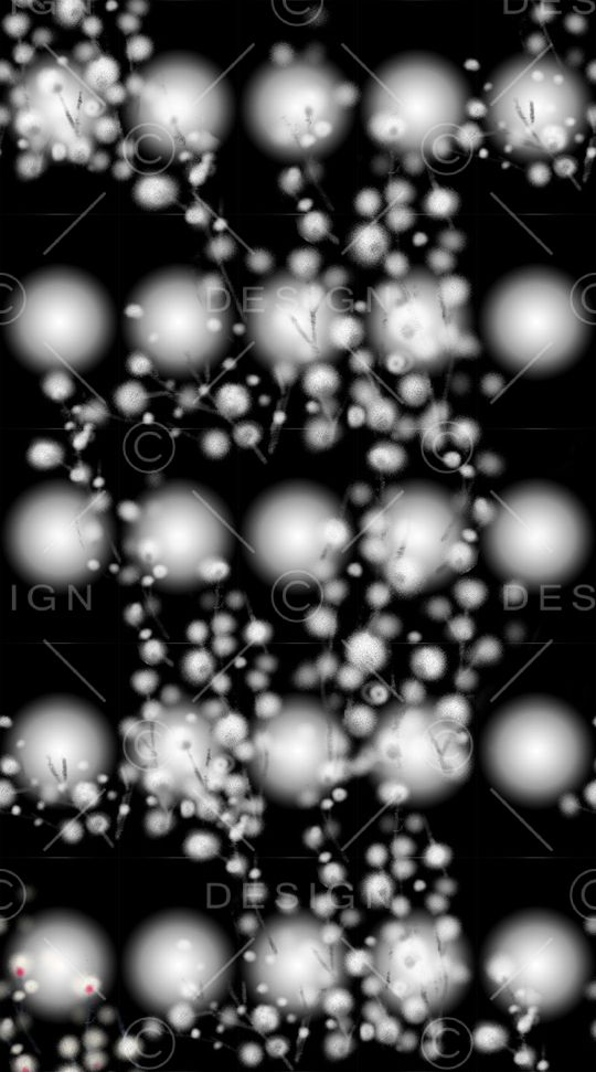 休闲时尚 抽象 水彩 朦胧 中国风 黑白简约印花华亿平台图片