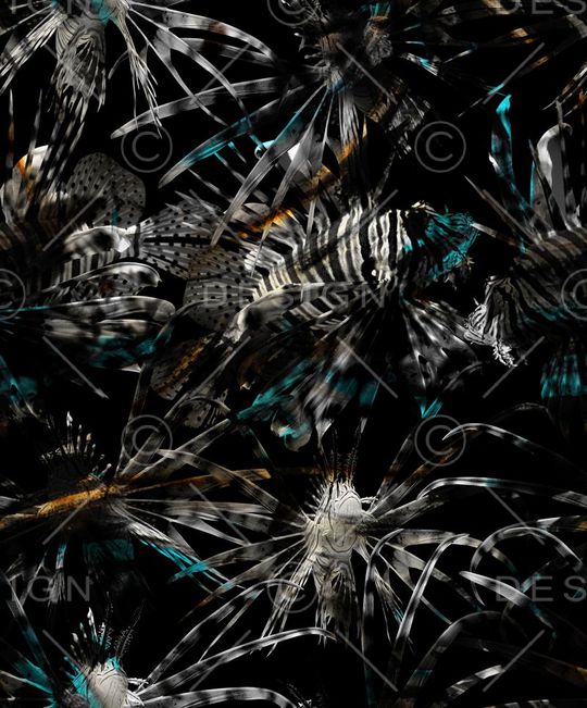 抽象印花华亿平台图片