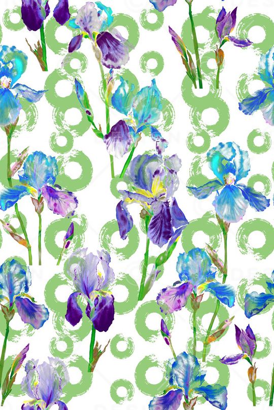 简单印花华亿平台图片