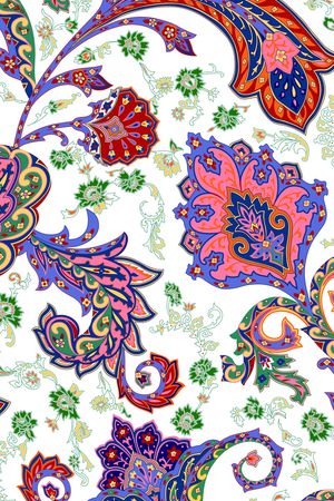 腰果花印花华亿平台图片