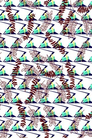 抽象花卉印花华亿平台图片