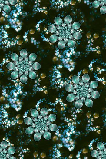 571174-时尚潮流 数码科技 花卉 服装 花