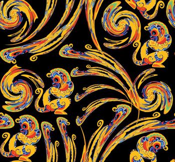 571220-时尚潮流花样猴子花卉