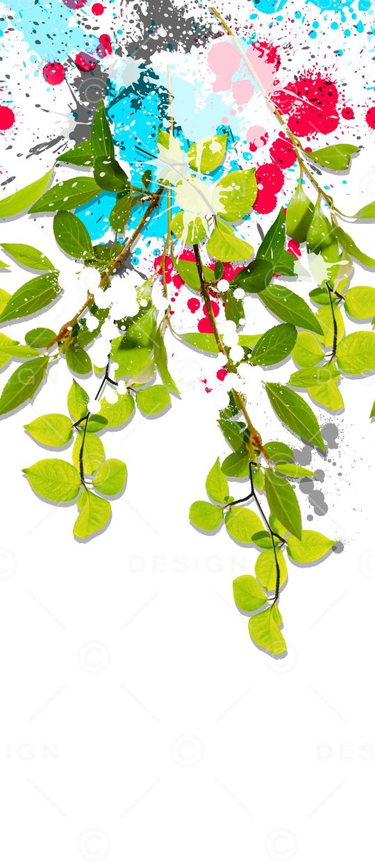 植物定位印花华亿平台图片