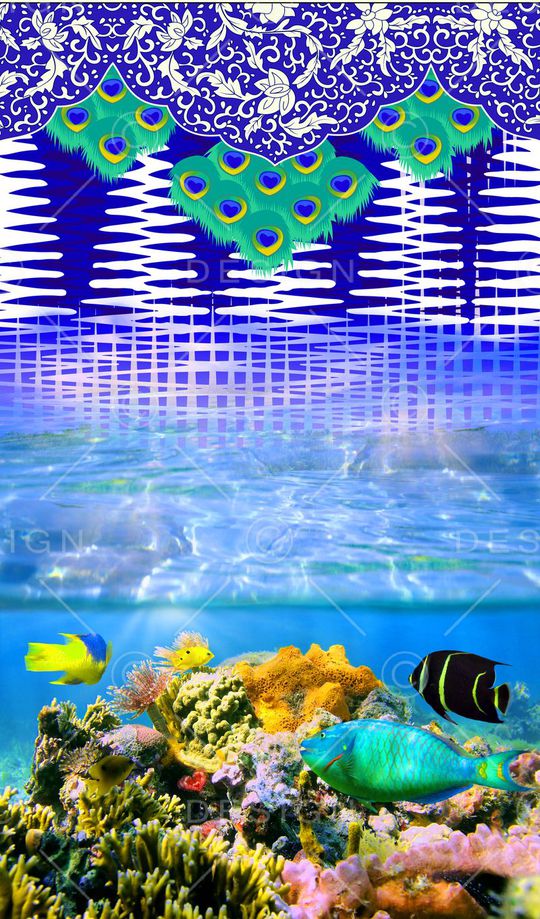 潮流时尚印花华亿平台图片