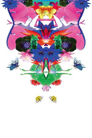 潮流时尚印花华亿平台图片