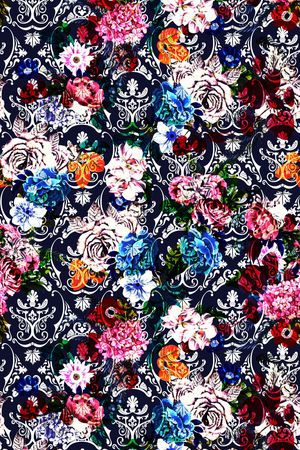 复古风印花华亿平台图片