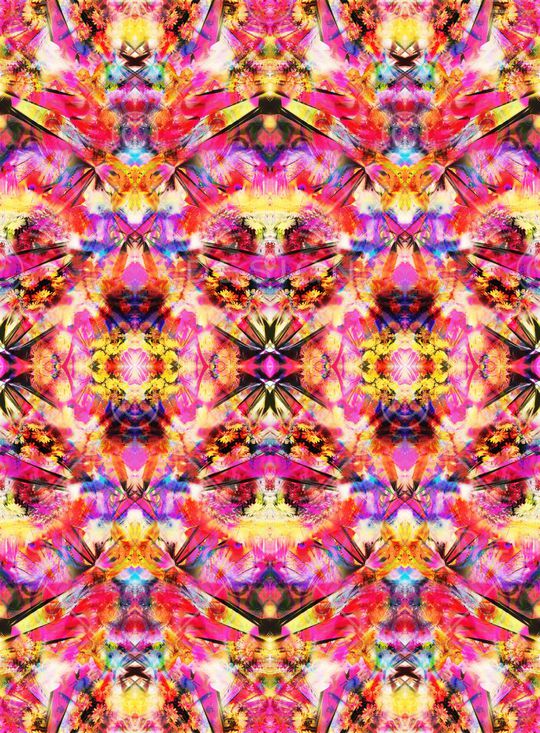 潮流时尚印花华亿平台图片