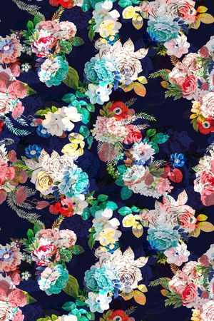 潮流时尚印花华亿平台图片