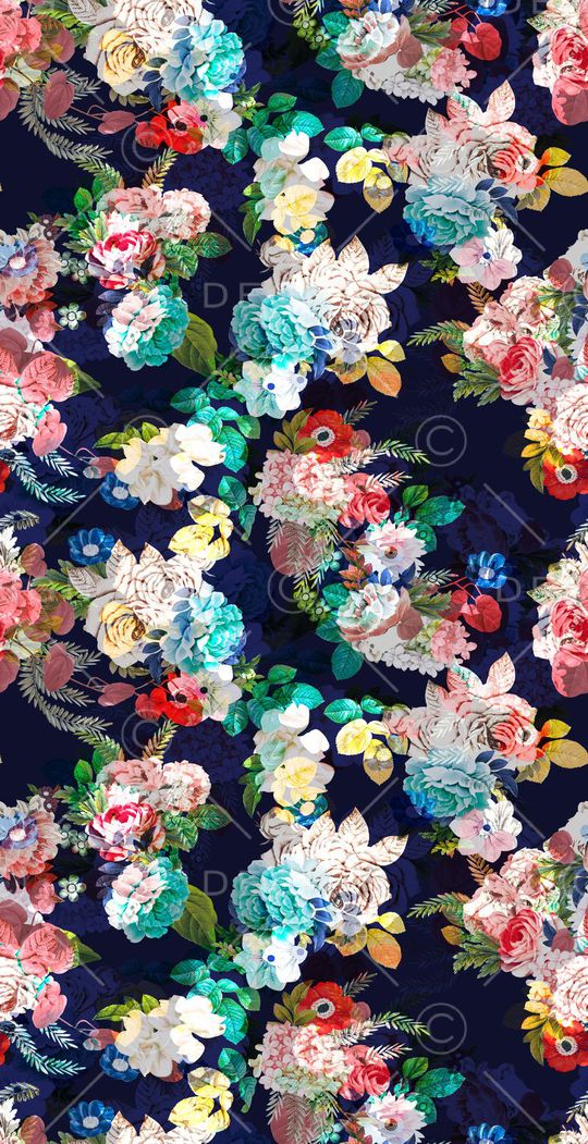 潮流时尚印花华亿平台图片