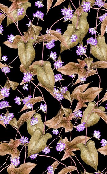 571417-欧美流行时尚荷叶小花