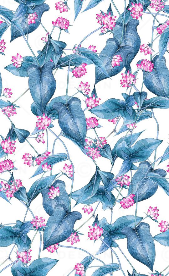 荷叶印花华亿平台图片