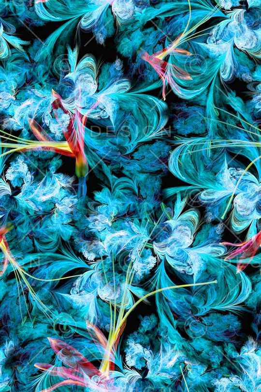 抽象印花华亿平台图片