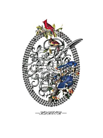 571494-时尚潮流大牌动物花鸟系列鸟艺术纹理