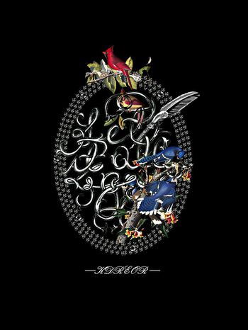 571508-时尚潮流大牌动物花鸟系列鸟艺术纹理