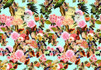 571564-抽象花卉 动物花朵