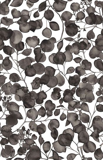 571567-手绘树叶树枝女装男装沙发布抱枕数码