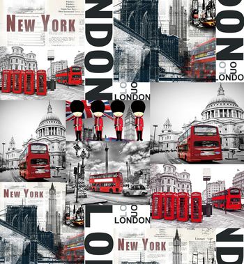 复古怀旧印花华亿平台图片