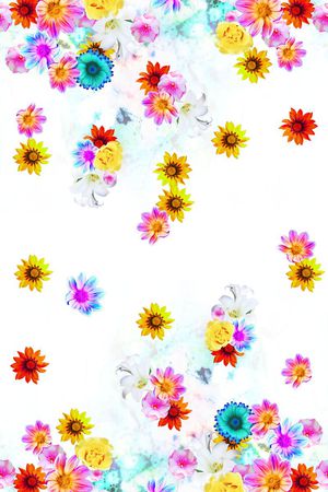 小碎花印花华亿平台图片