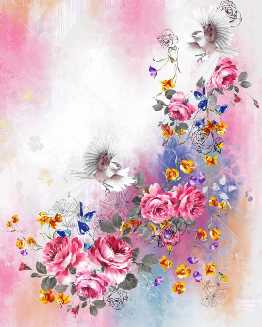 自然印花华亿平台图片