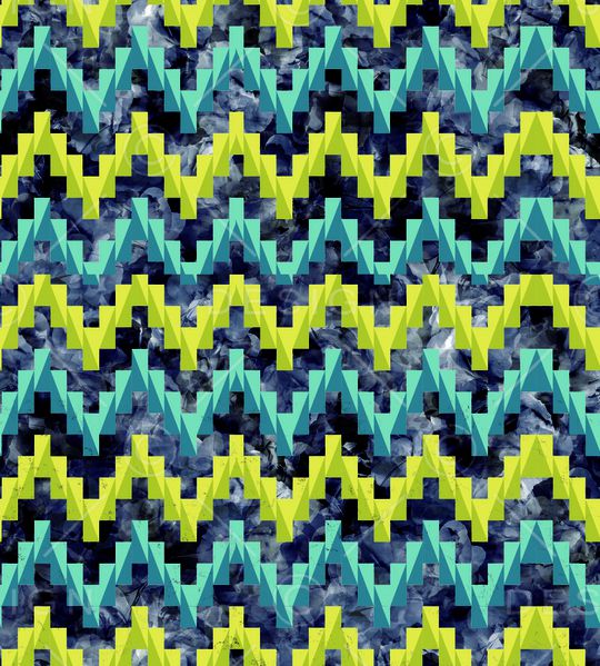 几何印花华亿平台图片