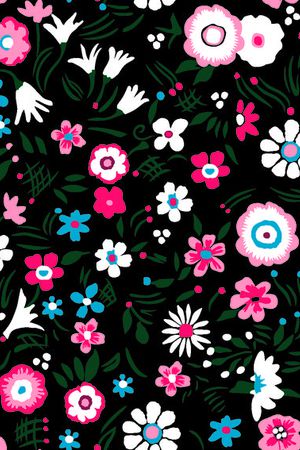 抽象花卉印花华亿平台图片