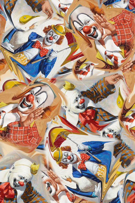 时尚潮流印花华亿平台图片