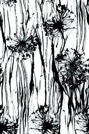 水墨印花华亿平台图片