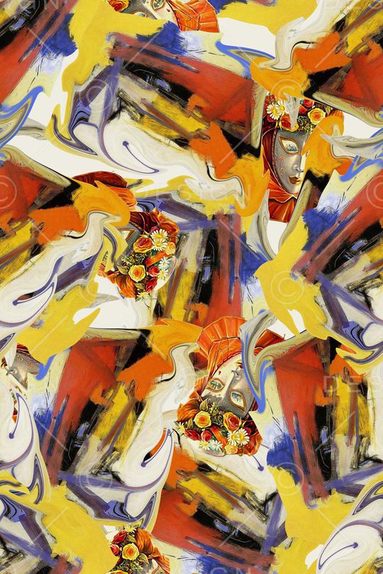 时尚大牌欧美风格印花华亿平台图片