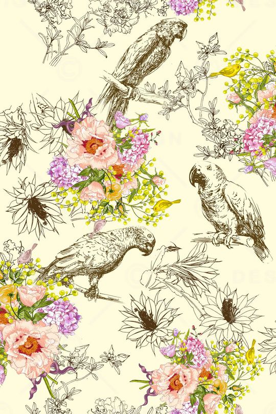 清新印花华亿平台图片