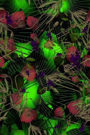 抽象印花华亿平台图片