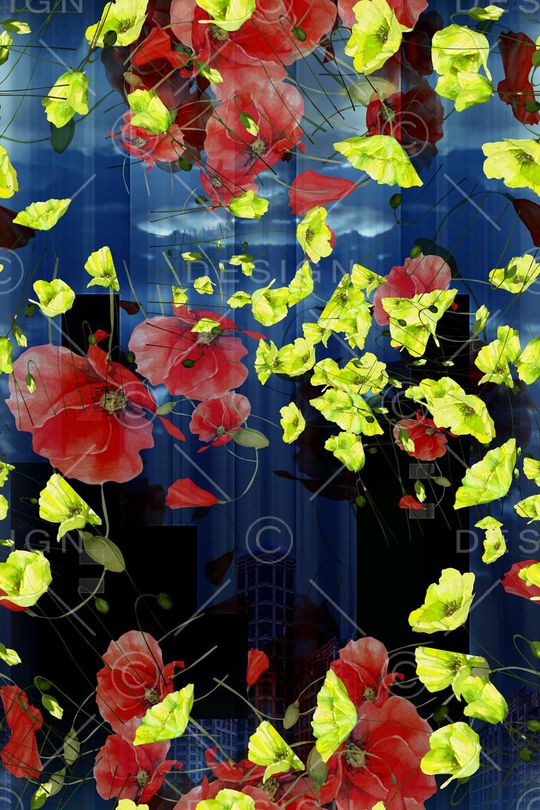 抽象印花华亿平台图片