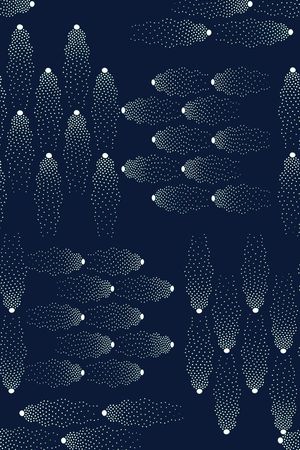 圆圈与波点印花华亿平台图片