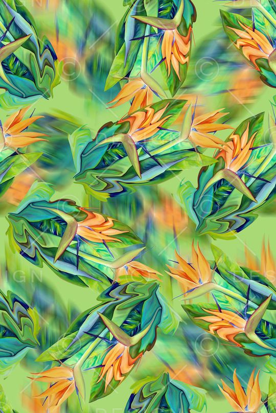 清新时尚印花华亿平台图片