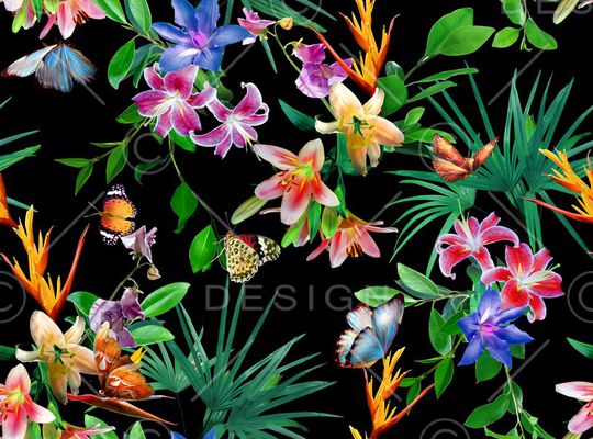 流行时尚印花华亿平台图片