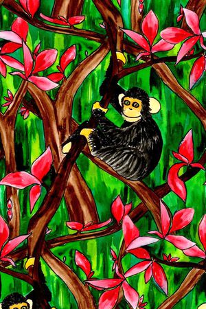 动物印花华亿平台图片