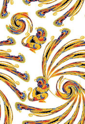 572054-时尚潮流花样猴子花卉