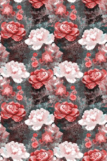 572086-cp原创手绘油画之花卉